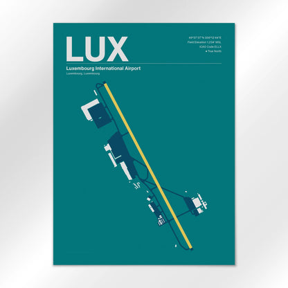 LUX Airport Diagram