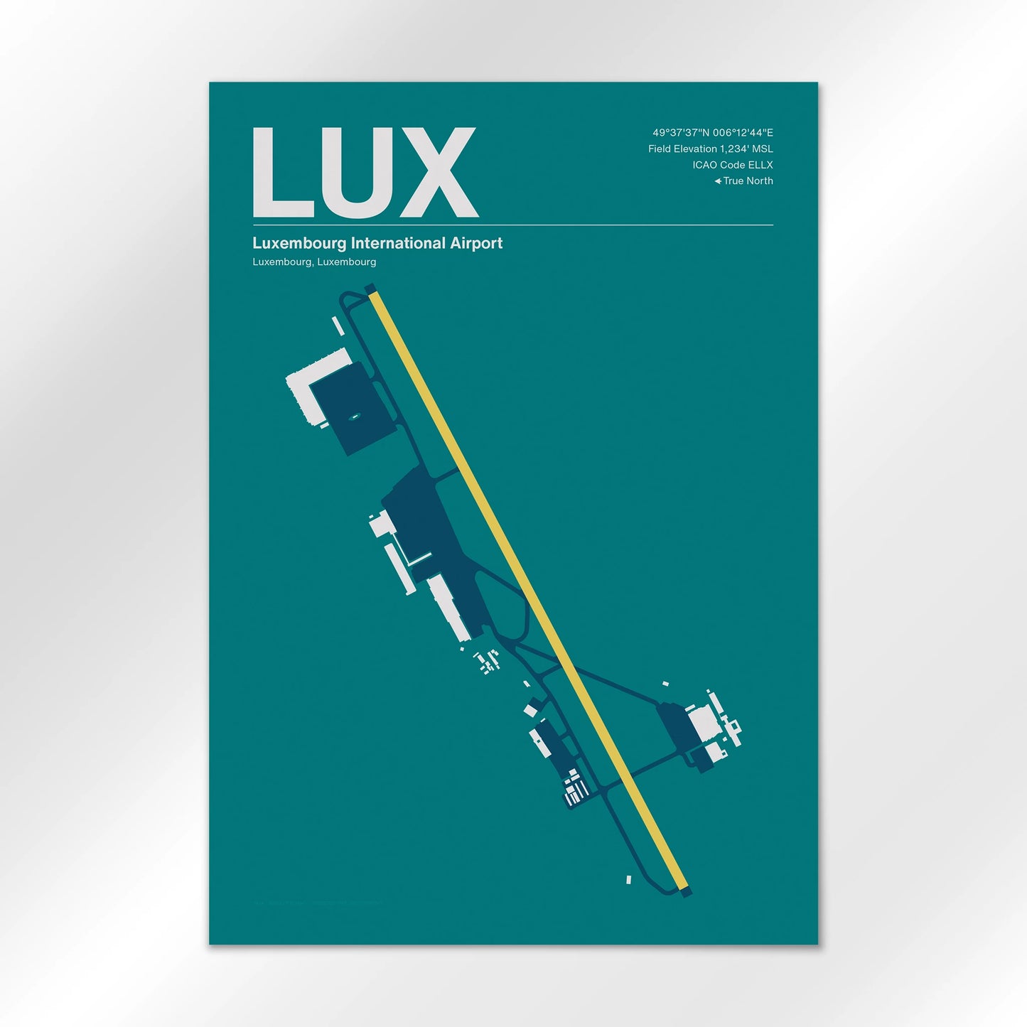 LUX Airport Diagram