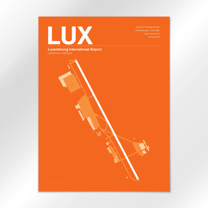 LUX Airport Diagram