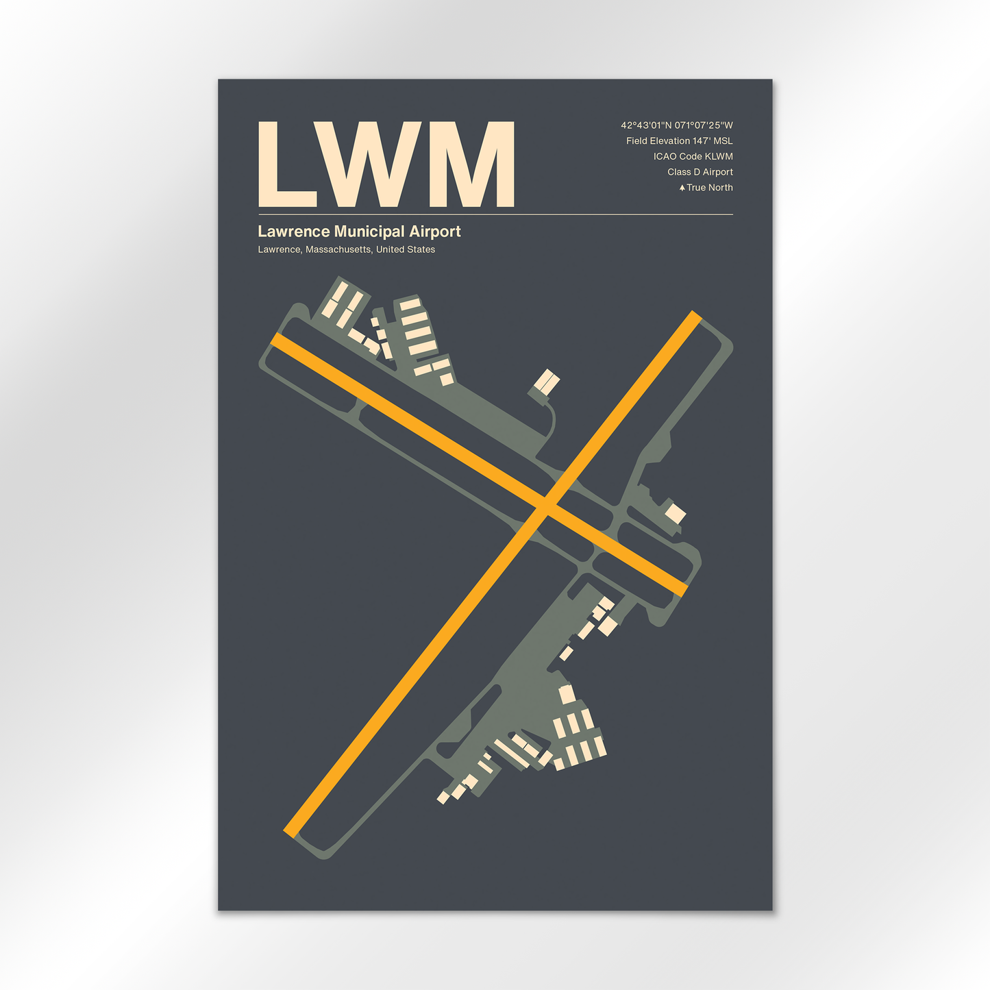 LWM Airport Diagram