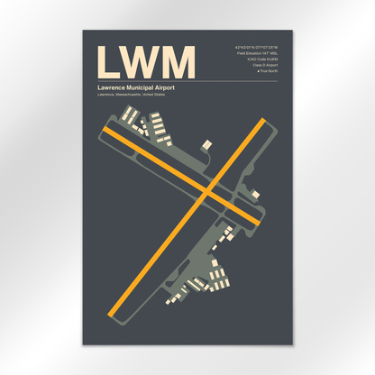 LWM Airport Diagram