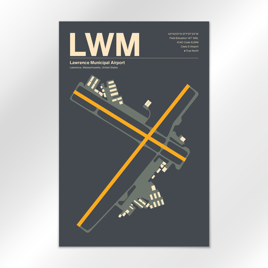 LWM Airport Diagram