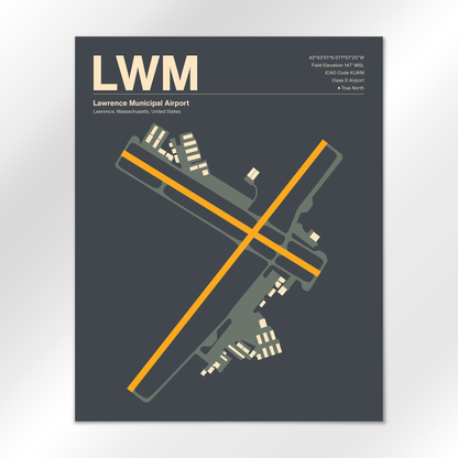 LWM Airport Diagram