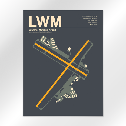 LWM Airport Diagram