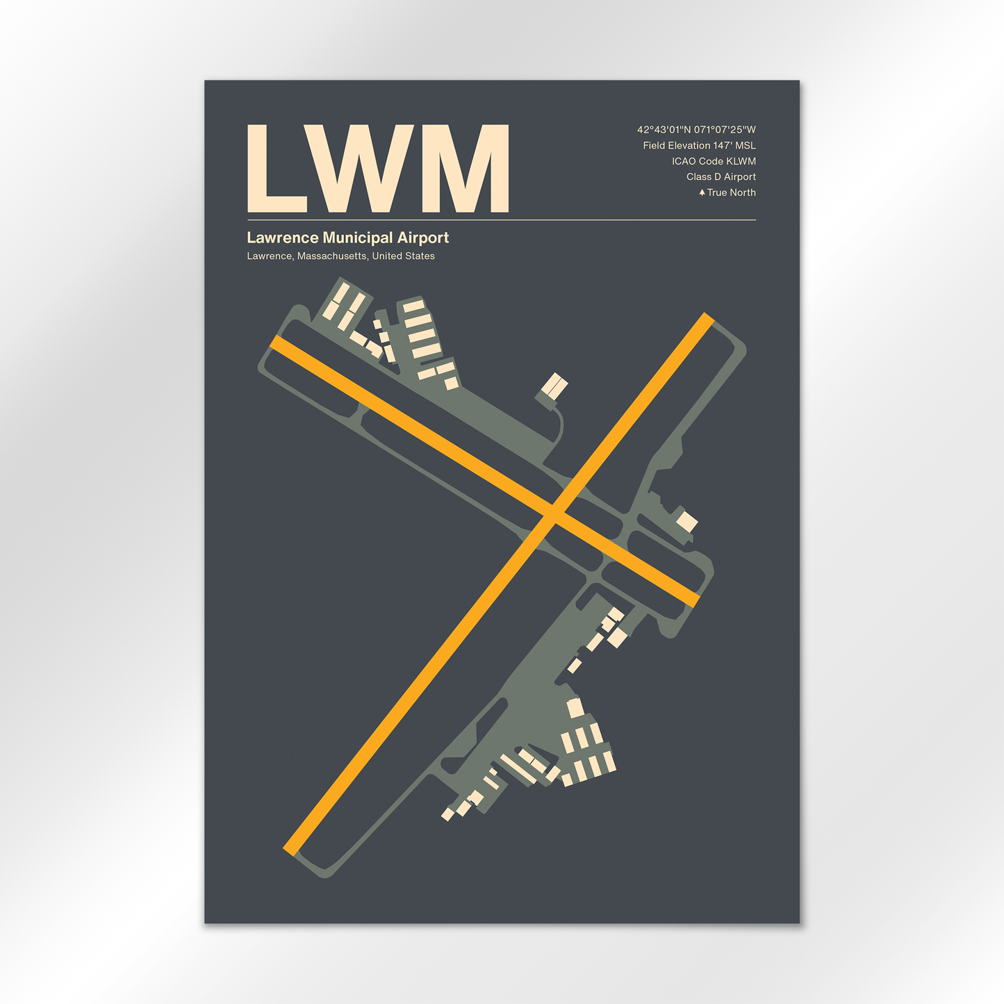 LWM Airport Diagram
