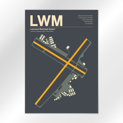 LWM Airport Diagram