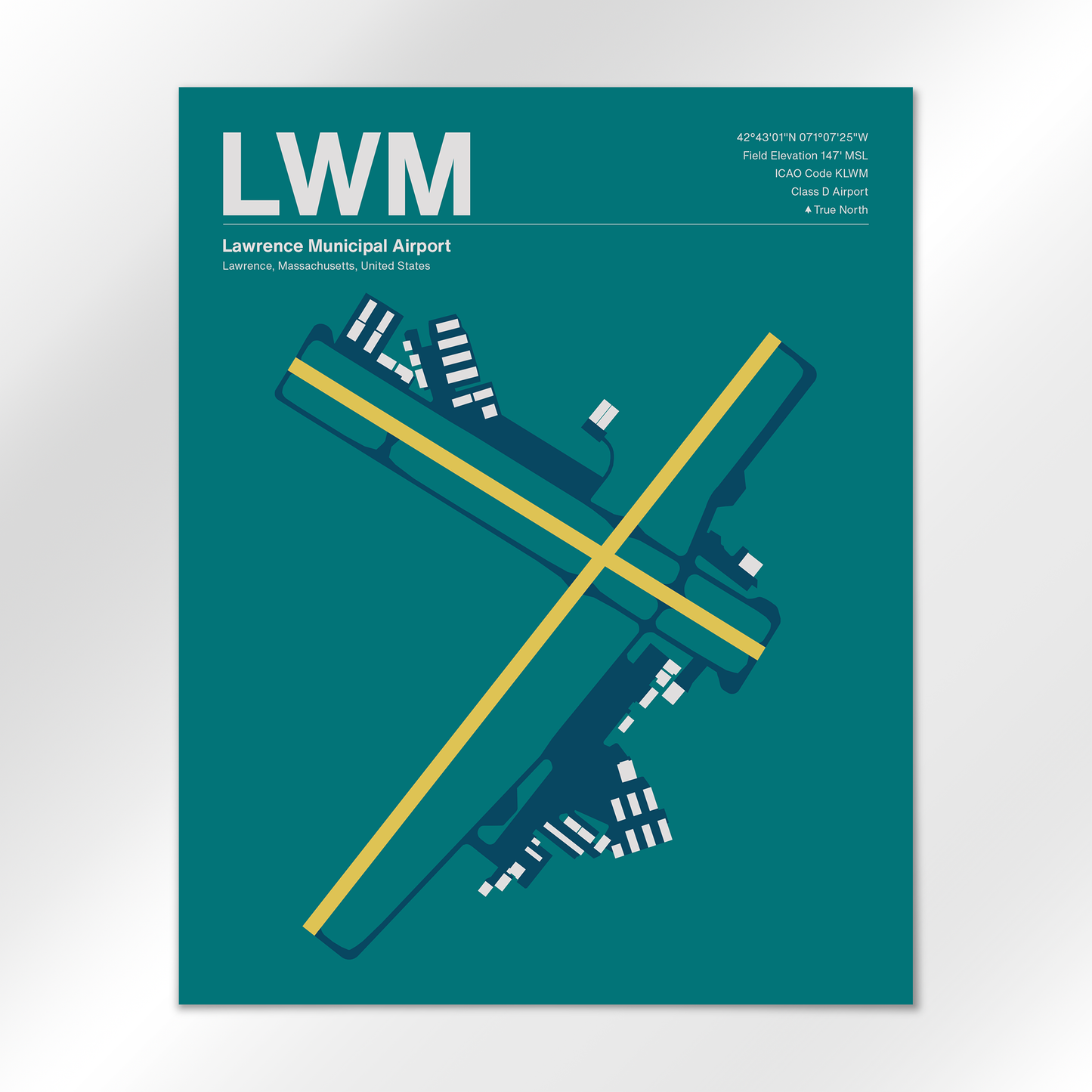LWM Airport Diagram