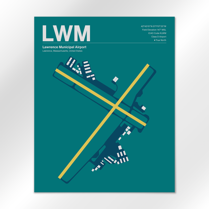 LWM Airport Diagram