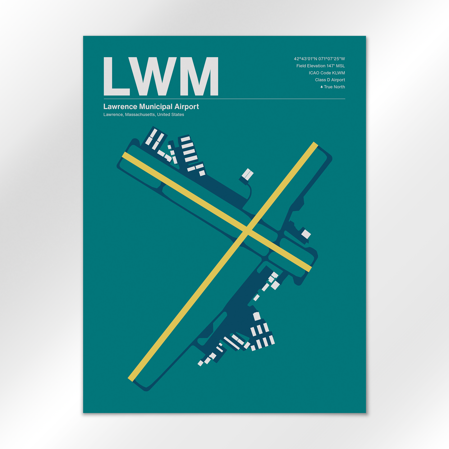 LWM Airport Diagram