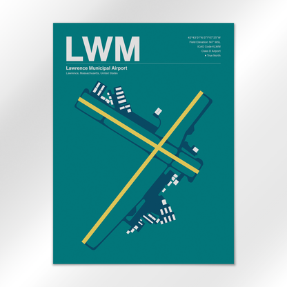 LWM Airport Diagram