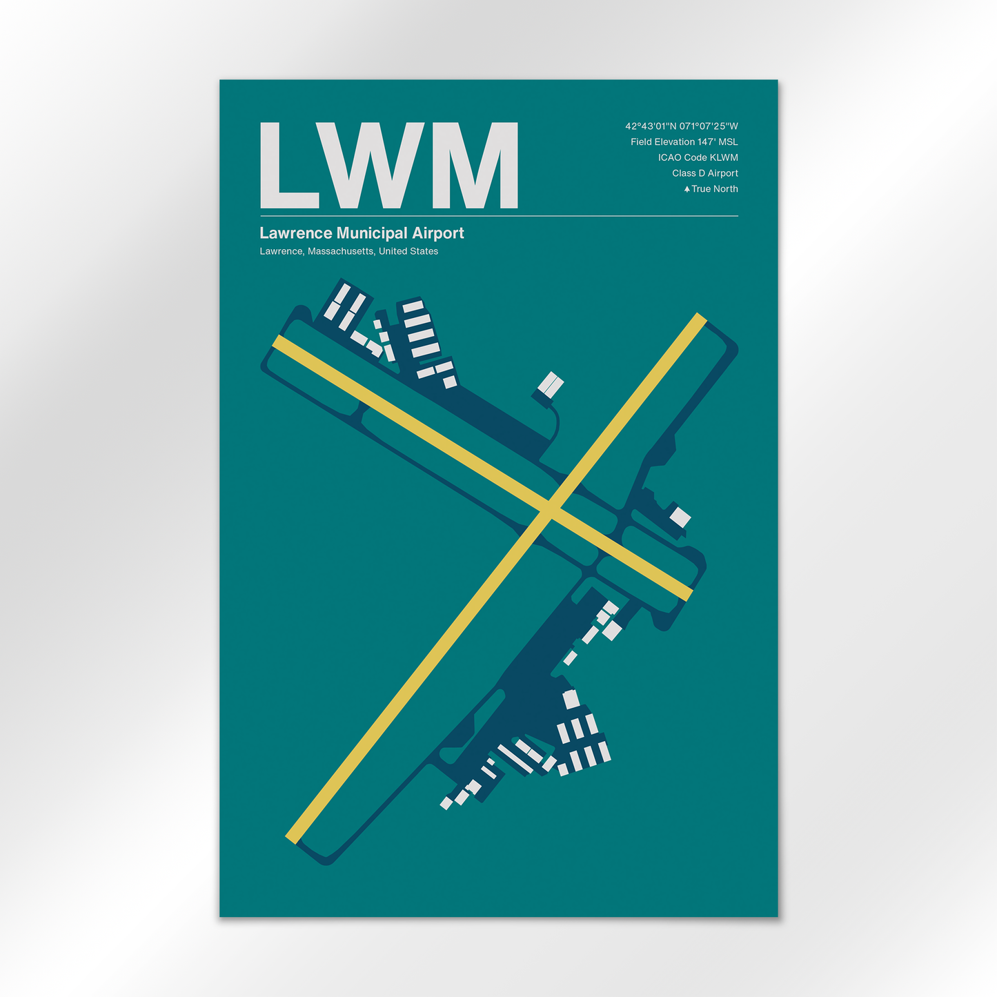 LWM Airport Diagram