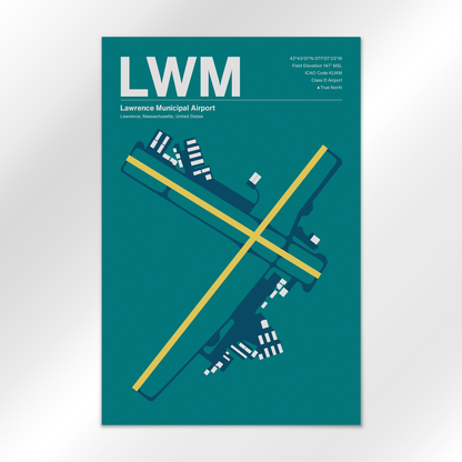LWM Airport Diagram