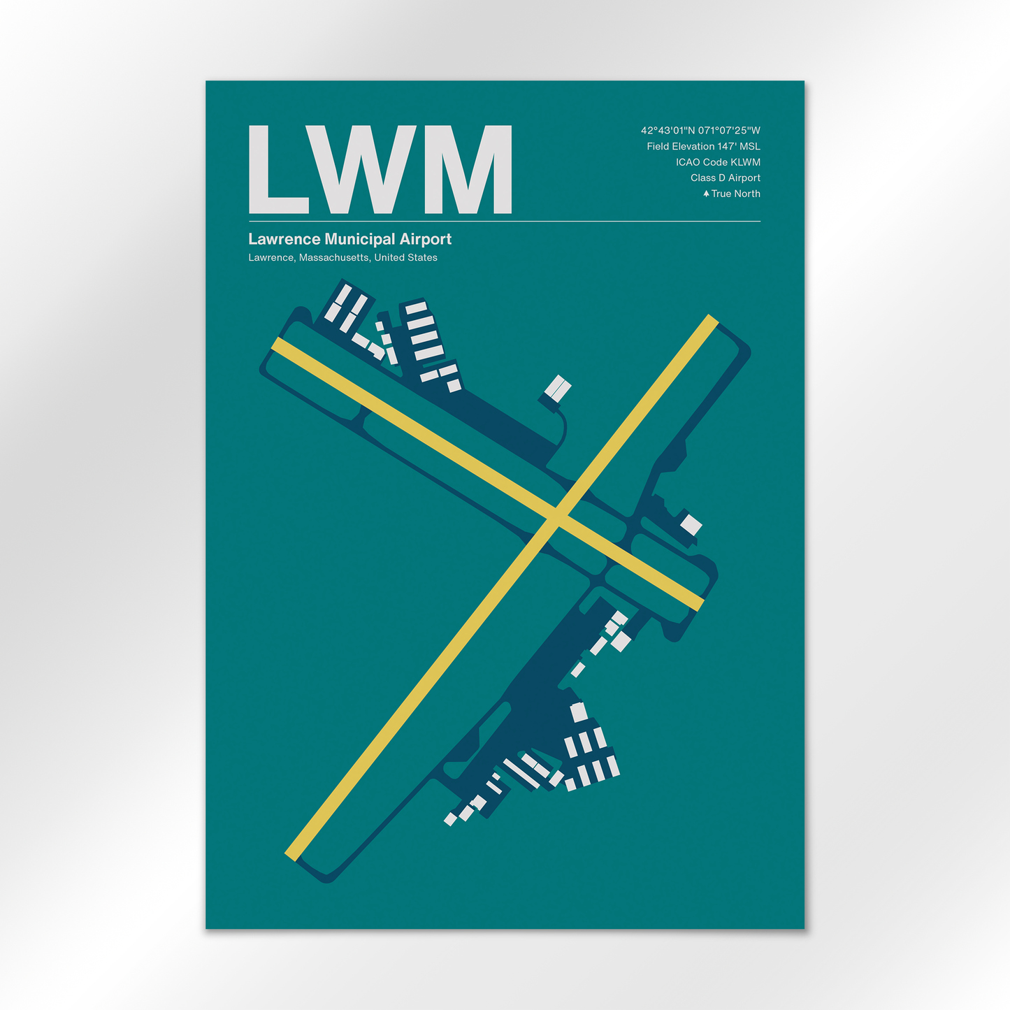 LWM Airport Diagram