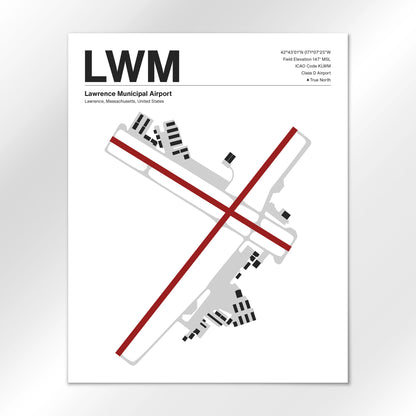LWM Airport Diagram