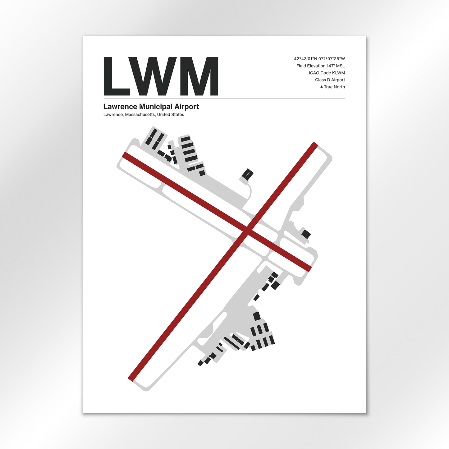 LWM Airport Diagram