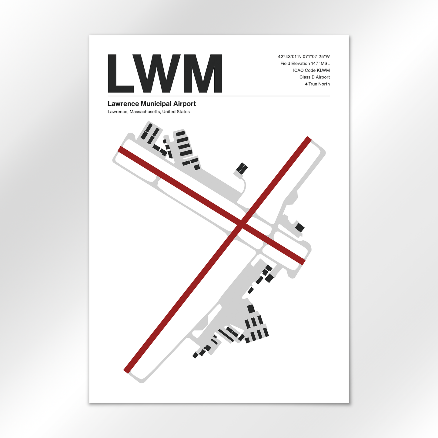LWM Airport Diagram
