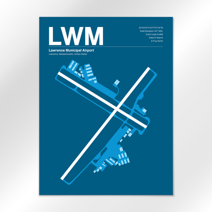 LWM Airport Diagram
