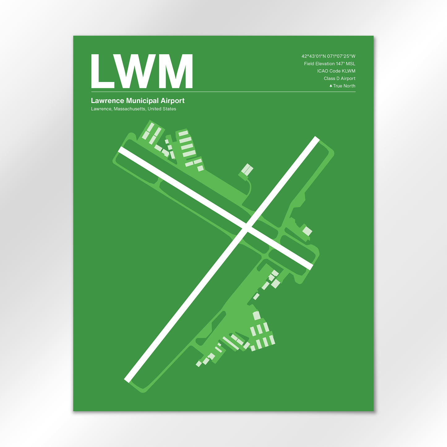 LWM Airport Diagram