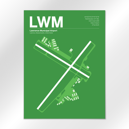 LWM Airport Diagram