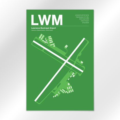 LWM Airport Diagram