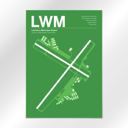 LWM Airport Diagram