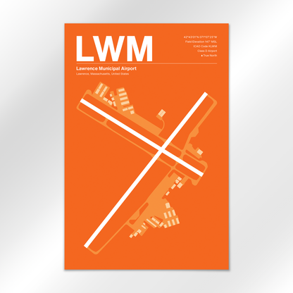 LWM Airport Diagram