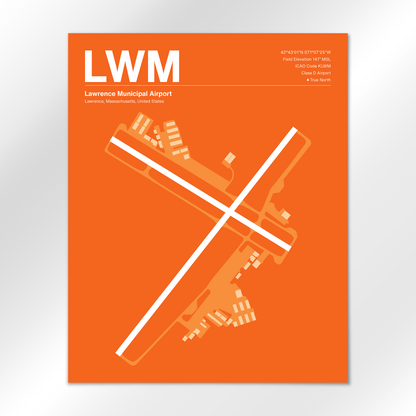 LWM Airport Diagram