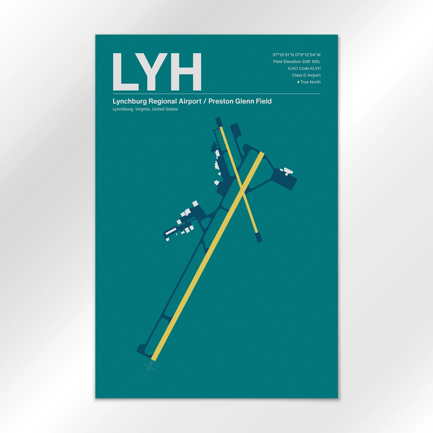 LYH Airport Diagram
