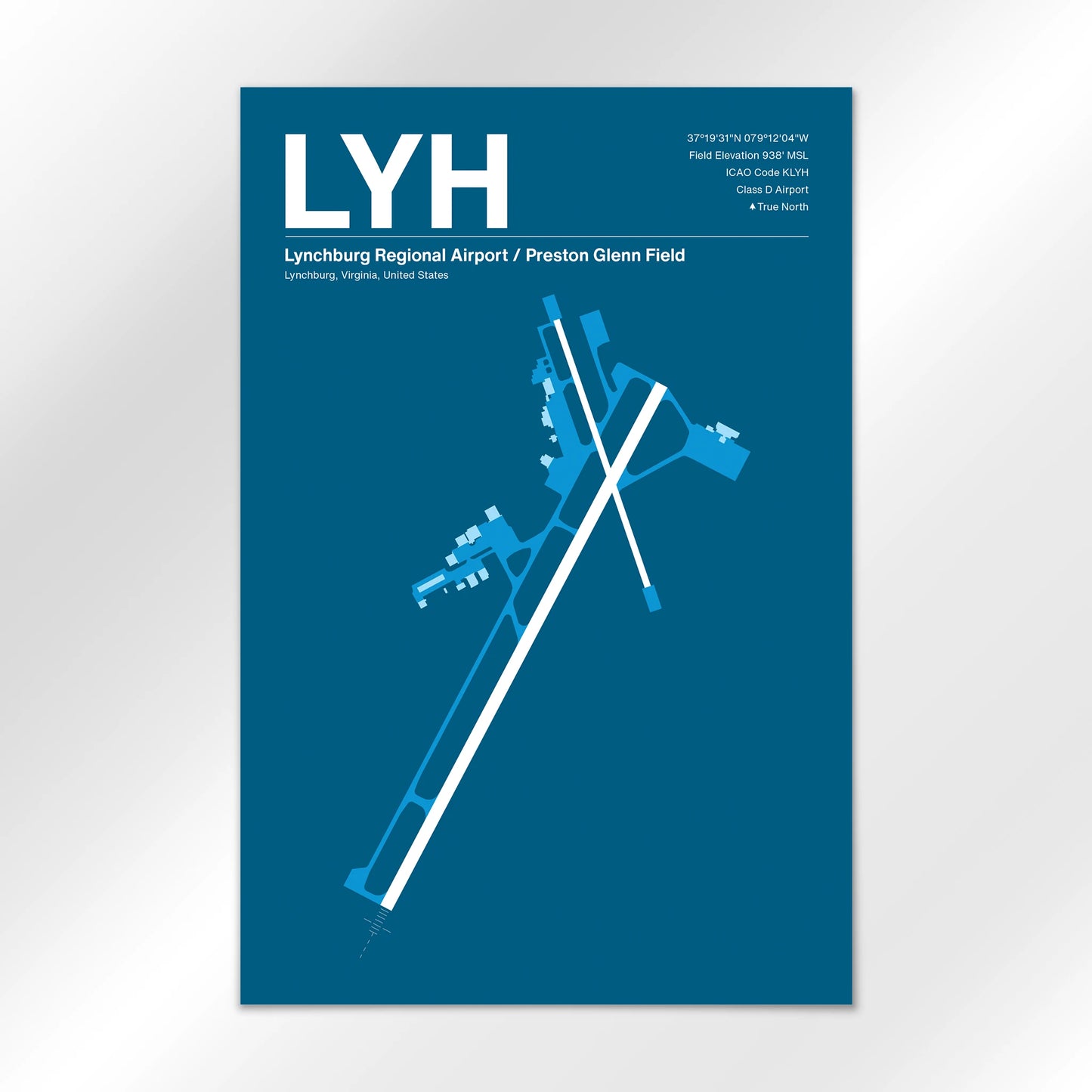 LYH Airport Diagram