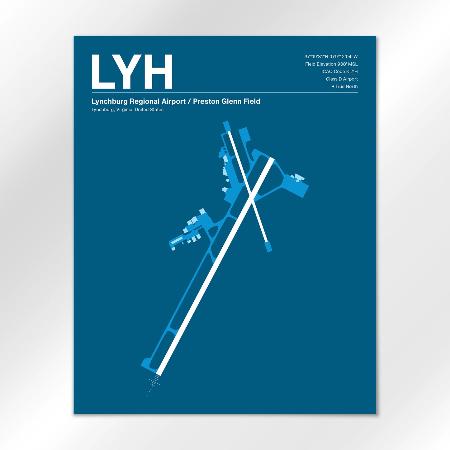 LYH Airport Diagram