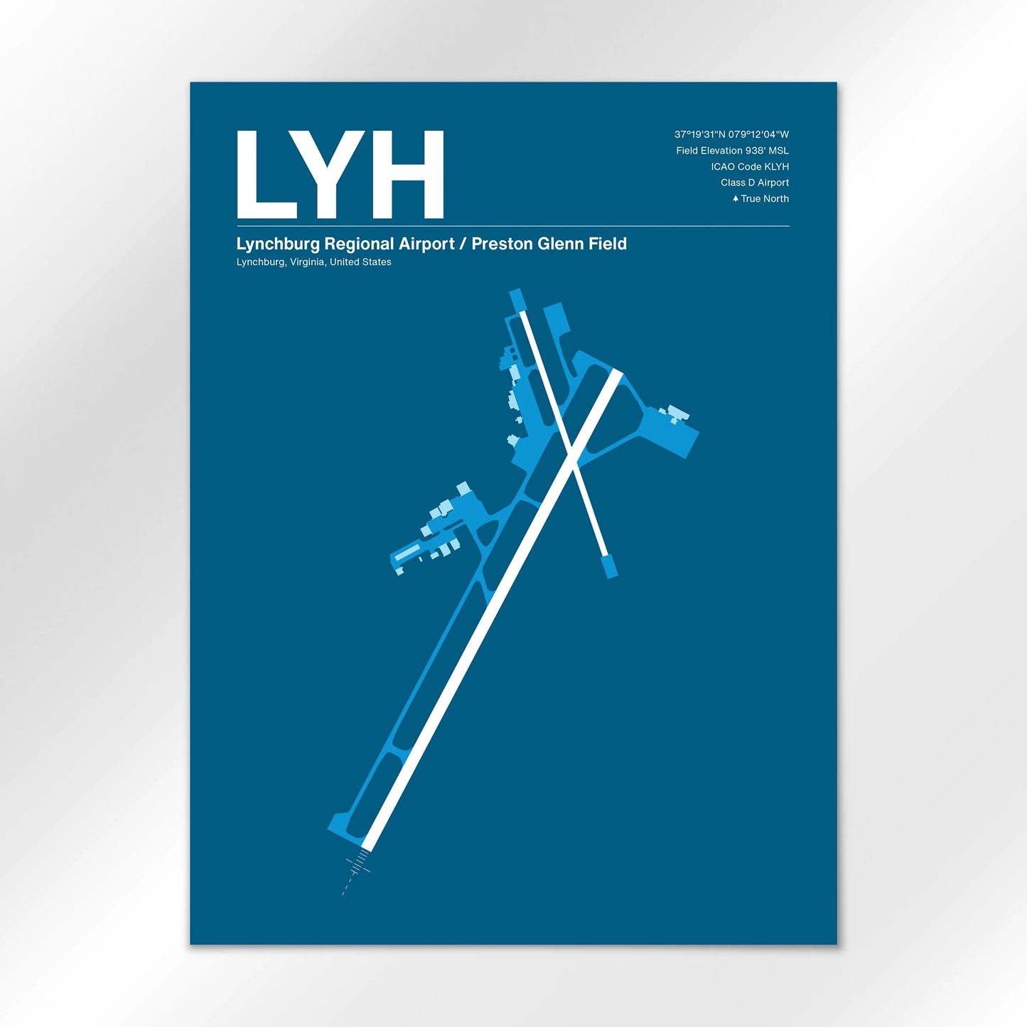 LYH Airport Diagram