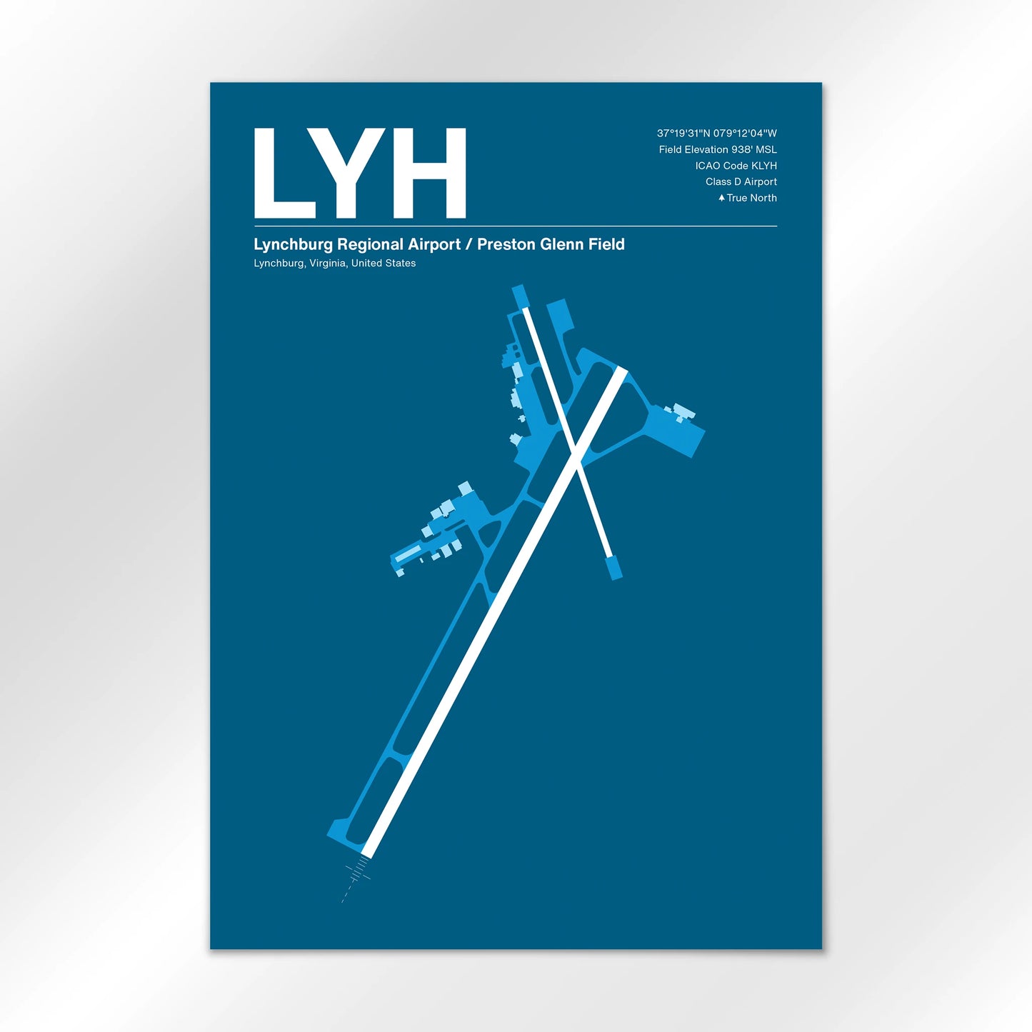 LYH Airport Diagram