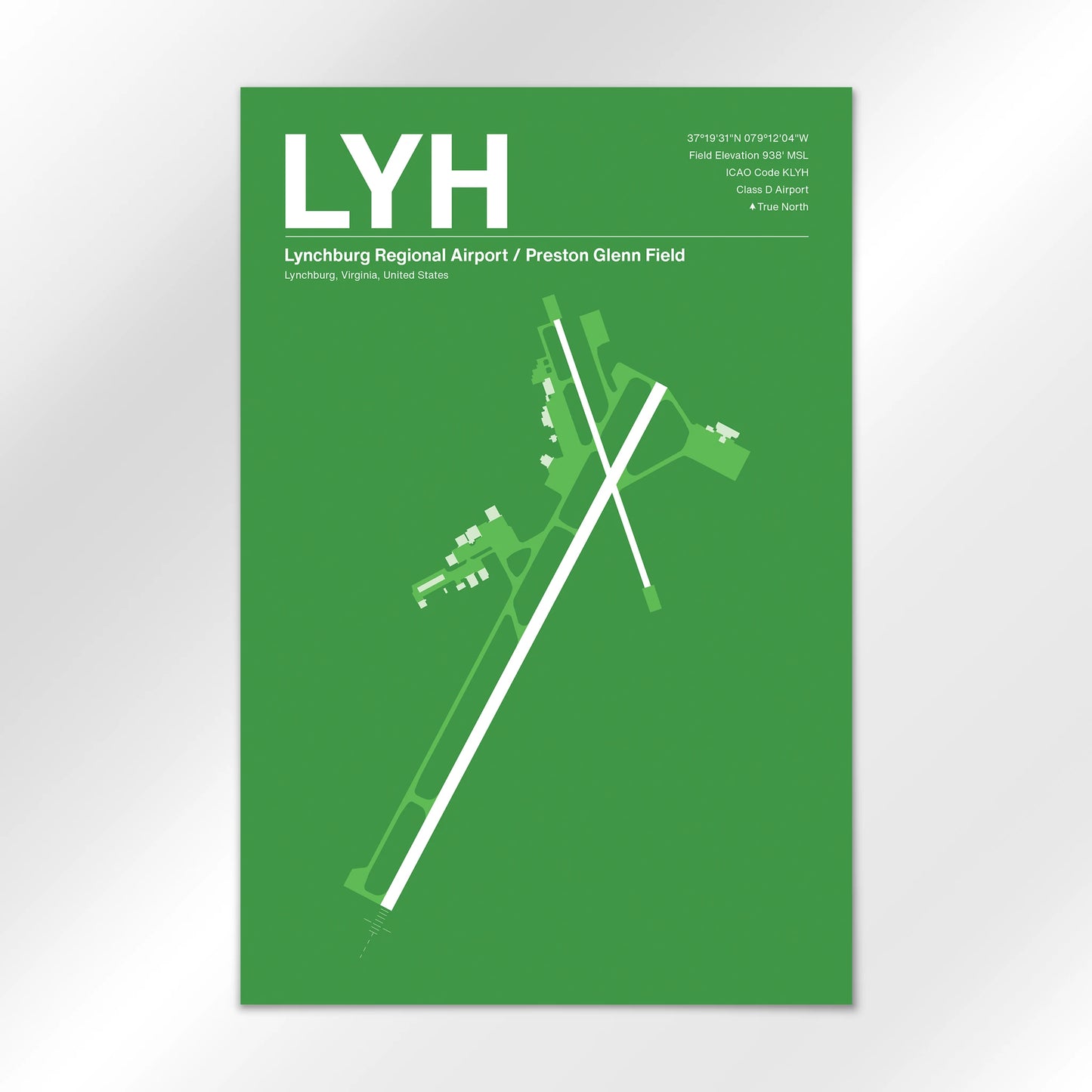 LYH Airport Diagram