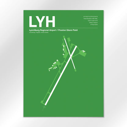 LYH Airport Diagram