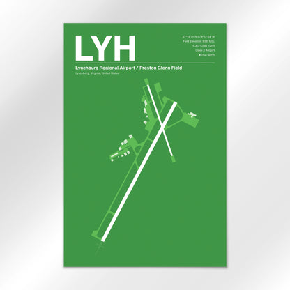 LYH Airport Diagram