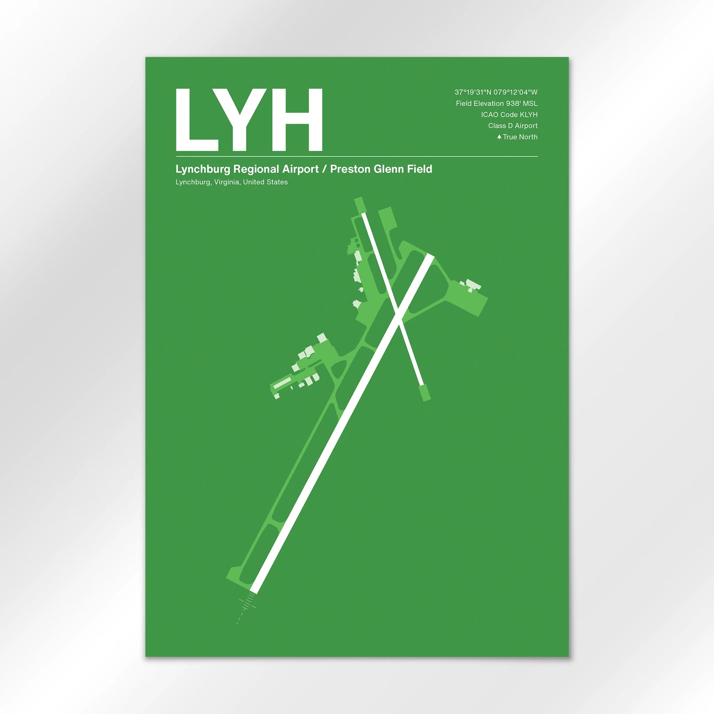 LYH Airport Diagram