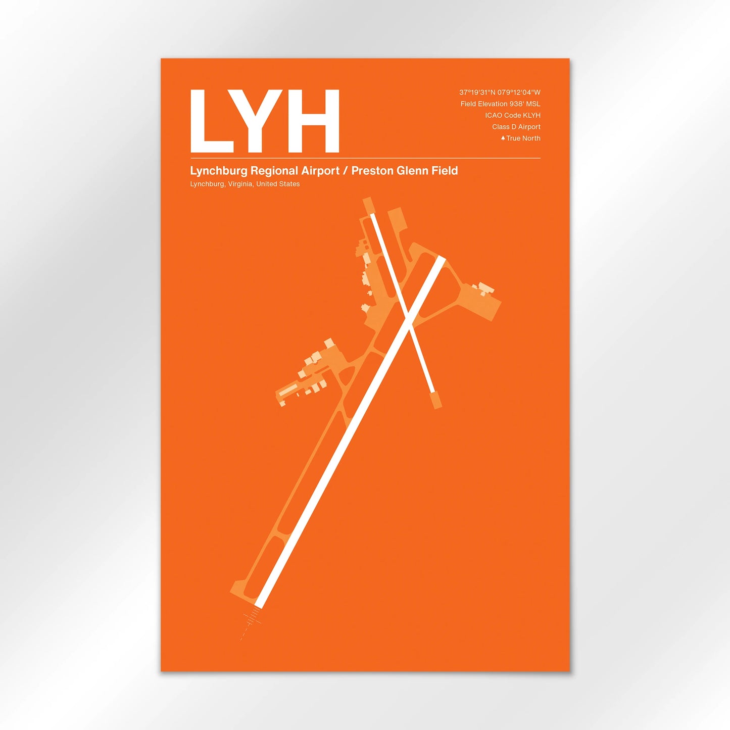 LYH Airport Diagram