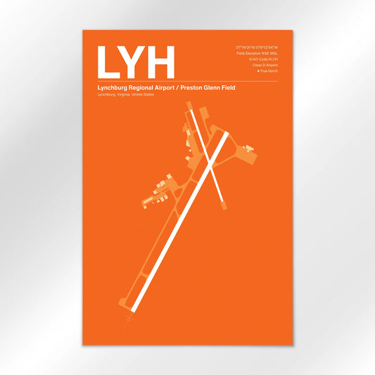 LYH Airport Diagram