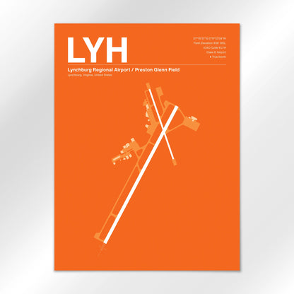 LYH Airport Diagram