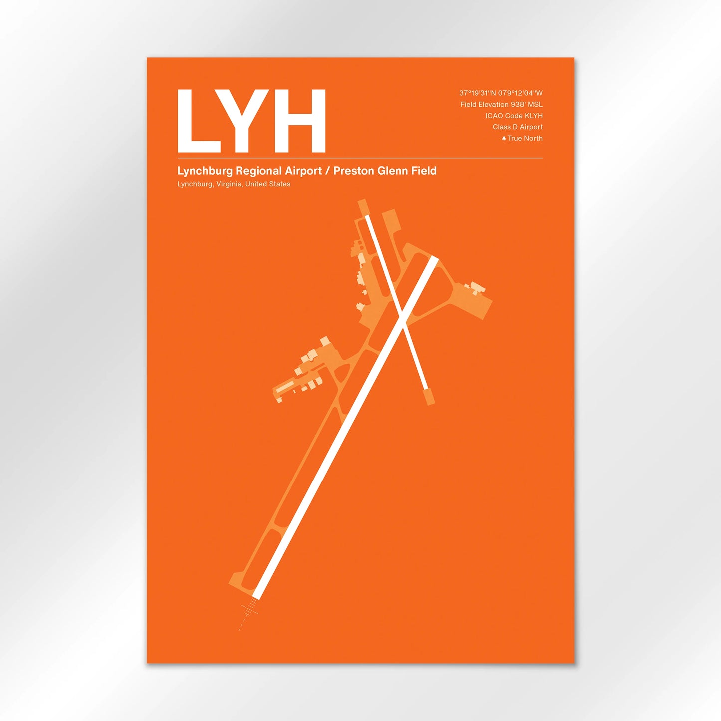 LYH Airport Diagram