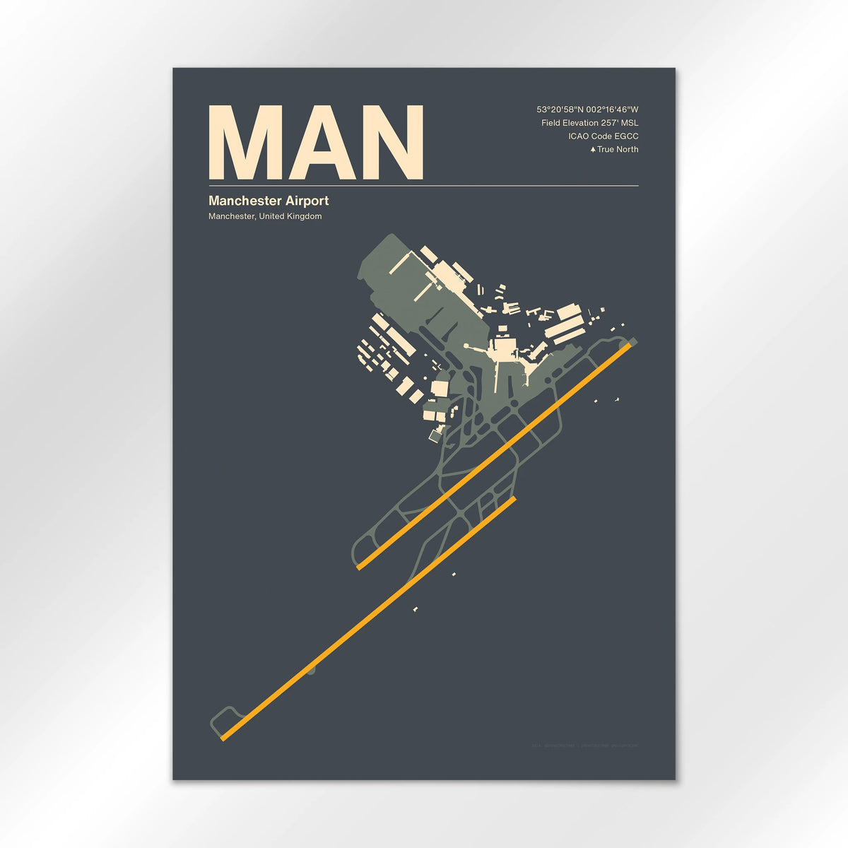 MAN Airport Diagram