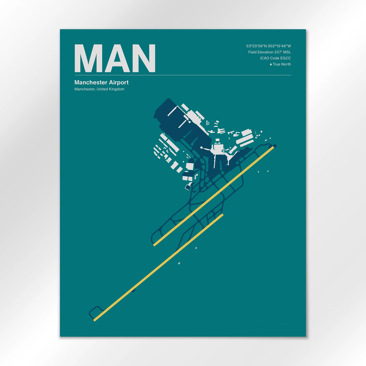 MAN Airport Diagram