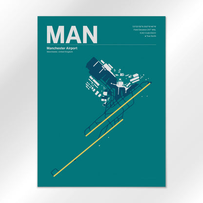 MAN Airport Diagram