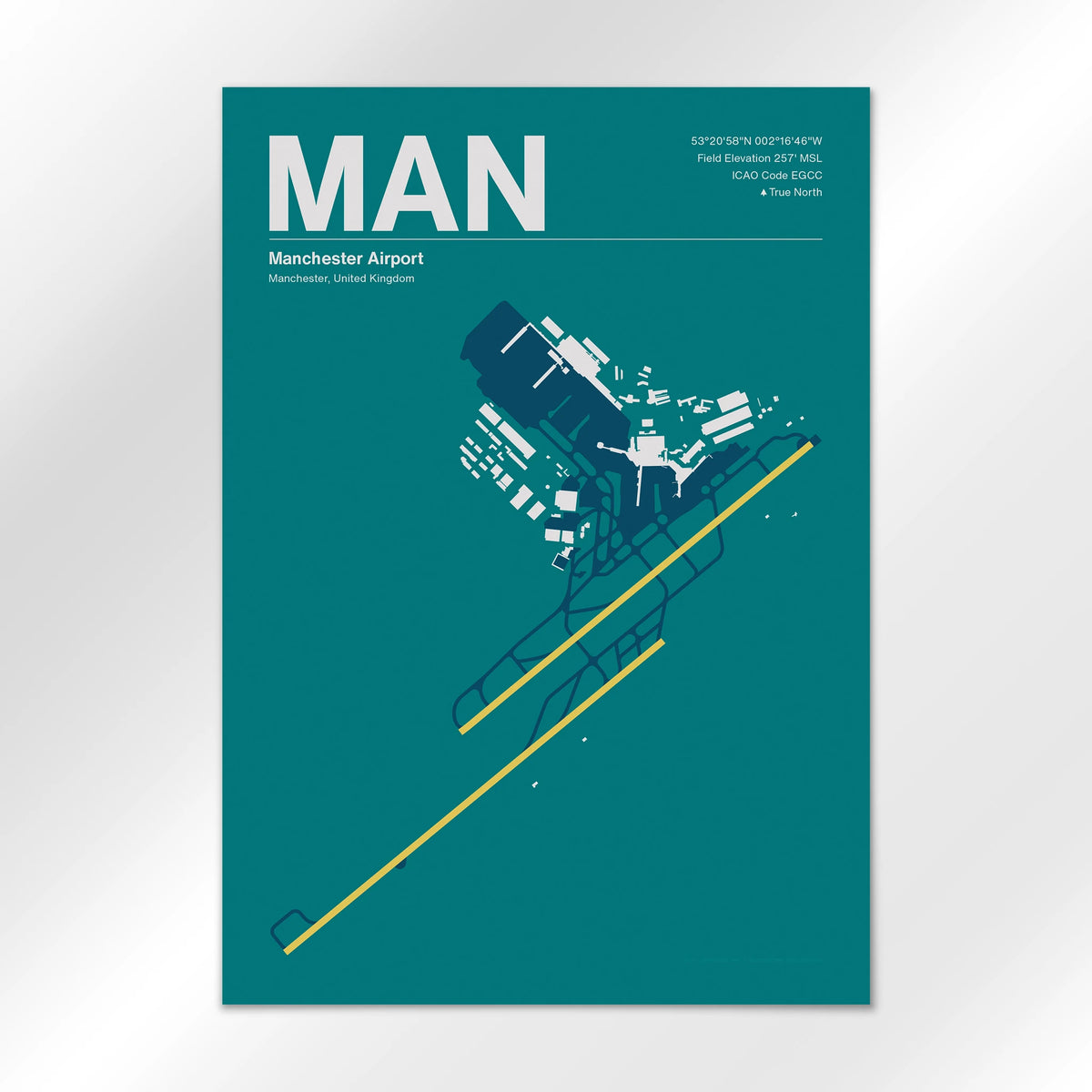 MAN Airport Diagram