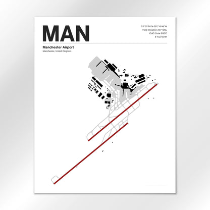 MAN Airport Diagram