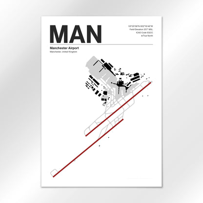 MAN Airport Diagram