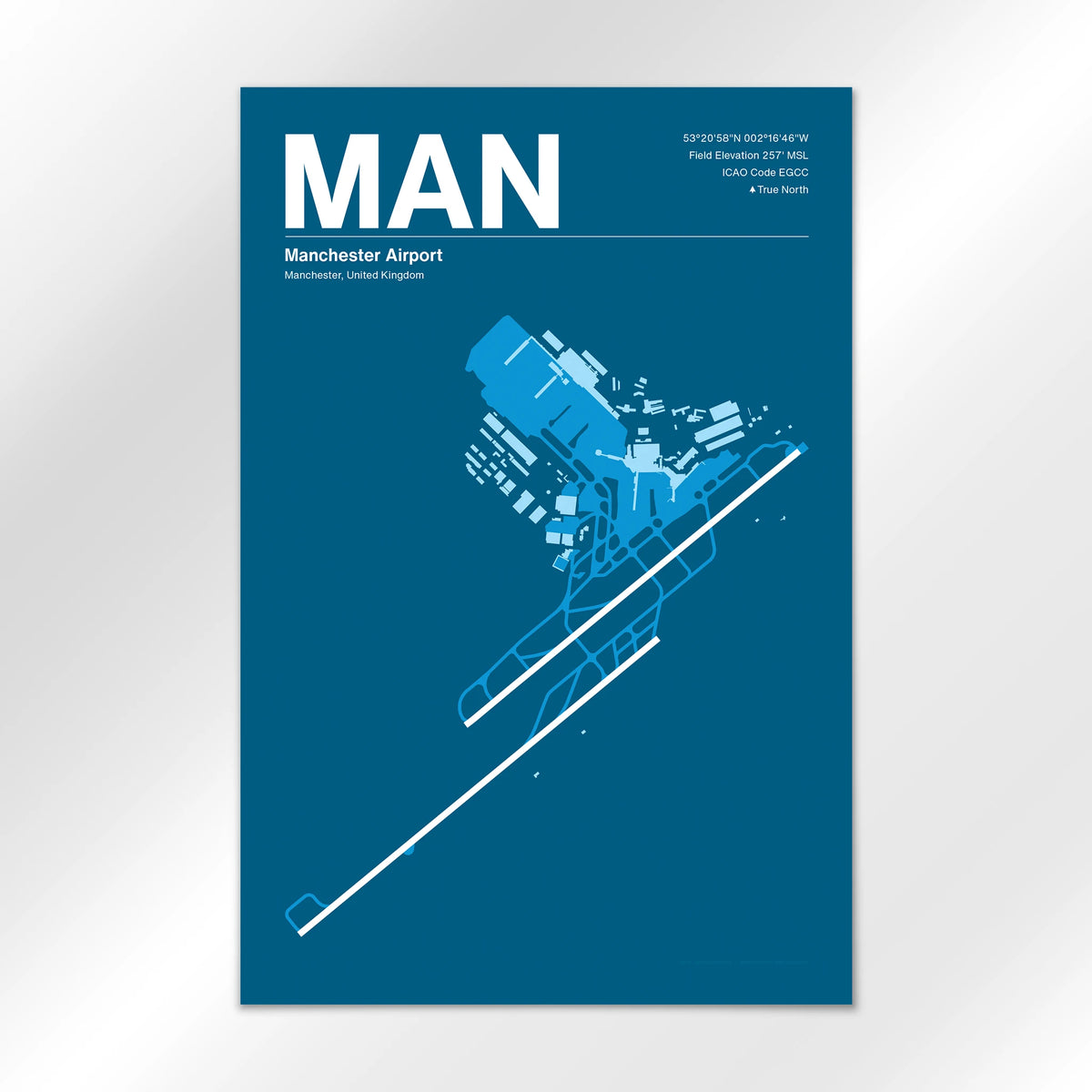 MAN Airport Diagram