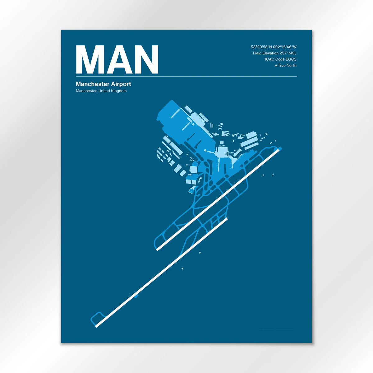 MAN Airport Diagram