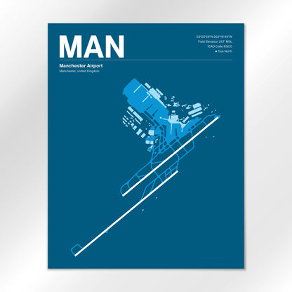 MAN Airport Diagram