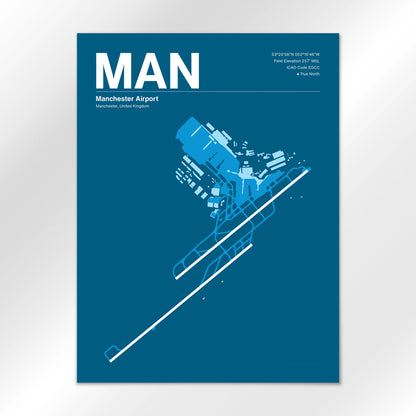 MAN Airport Diagram